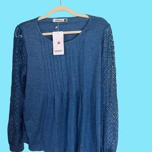 APRRAIN Womens Lace Long Sleeve Tunic , XLarge